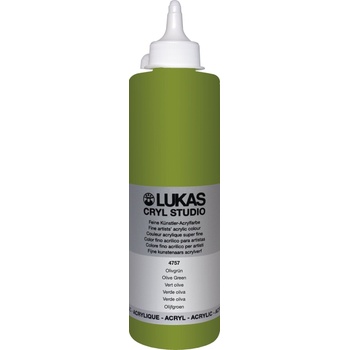 Image 1 of LUKAS Cryl Studio Plastic Bottle АКРИЛНА боя Olive Green 500 ml 1 бр (747570500)