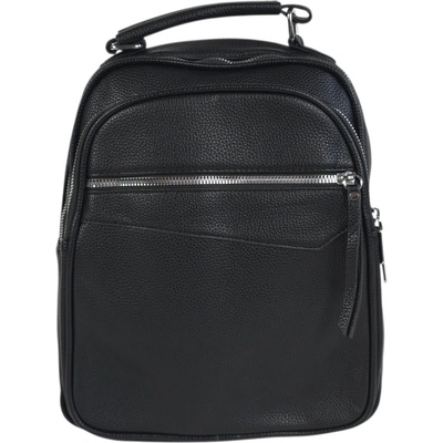 Черна дамска раница - Aneliq