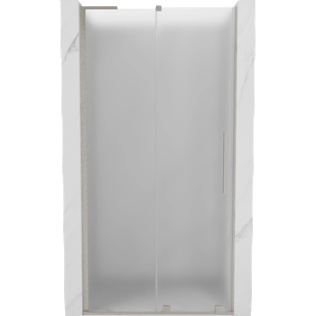 Mexen Velar L плъзгаща се душ врата 110 см, матирано стъкло, изчеткан никел (871-110-003-31-97)