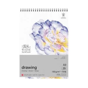 Winsor & Newton Пад за рисуване Smooth A3 25 листа 150g