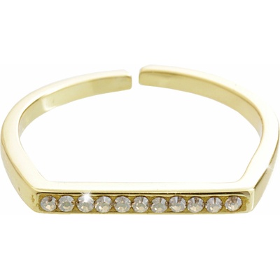 JSB Bijoux s krištáľovými kameňmi Swarovski pozlátený Golden Shadow 92700531ggsh