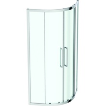 Ideal Standard i.life - Sprchový kút štvrťkruh 90x90 cm, lesklý chróm T4935EO