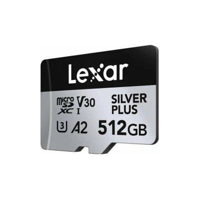Lexar 512GB microSDXC Professional SILVER Plus LMSSIPL512G-BNANG
