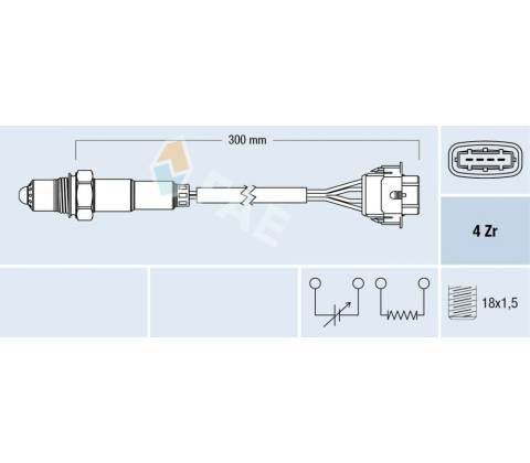 Lambda sonda FAE 77246