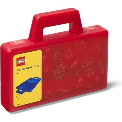 LEGO® Úložný box TO-GO, červená 40870001 – Sleviste.cz