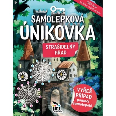 Samolepková únikovka Strašidelný hrad