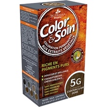 Color & Soin barva na vlasy 5G světle zlatá hnědá 135 ml