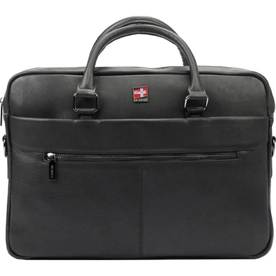 Nordee kožená pánská aktovka černá – Zboží Dáma
