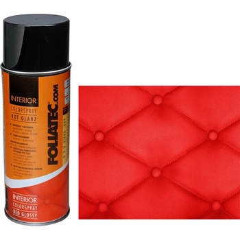 Foliatec spray INTERIER červená matná 400 ml