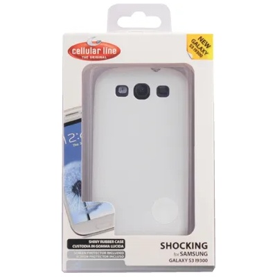 Cellularline Shoking case за Samsung Galaxy S3 I9300 бял