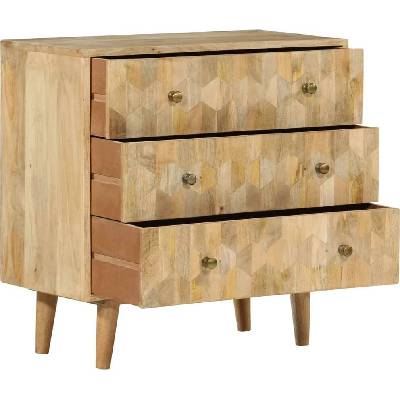 vidaXL 11461.358184 Komoda 70 x 35 x 70 cm masivní mangovníkové dřevo