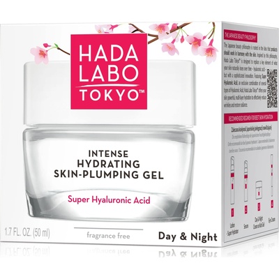 Hada Labo Tokyo intensive hydrating skin plumping gel day and night 50 ml