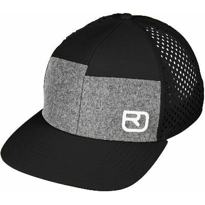 Ortovox Logo Air Trucker Cap Black Raven