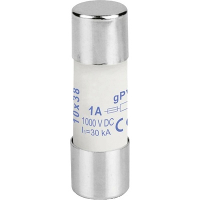 Weidmüller 2783160000 FUSE 10X38 1A 1000 VDC GPV trubičková pojistka (Ø x d) 10.3 mm x 38 mm 1 A 1000 V/DC Množství 10 k