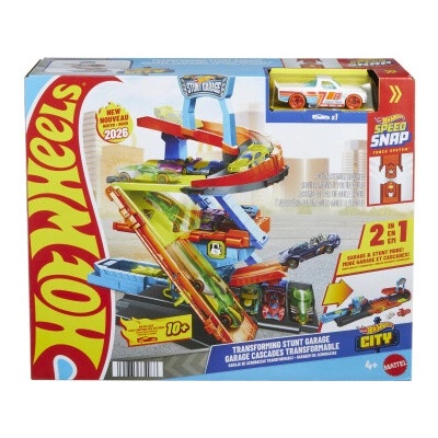 Hot Wheels City vs. Robo Beasts City Stunt Garage JHL94