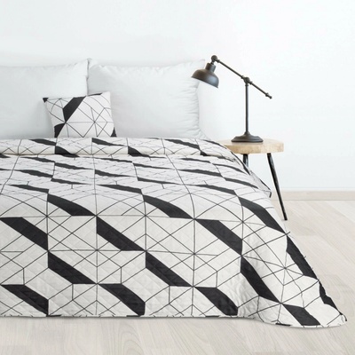Design 91 PŘEHOZ NA POSTEL D91 GEO 01 220X240 CM VZOROVANÁ