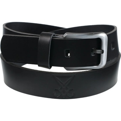 Leather & steel fashion Колан Луцифери - черен - lsf2 42