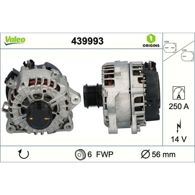 Alternátor VALEO 439993