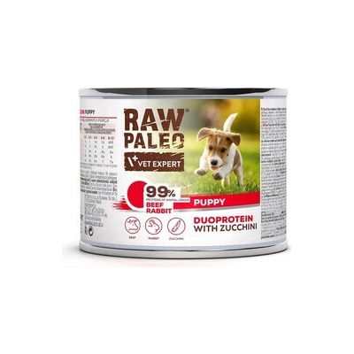 Raw Paleo Beef Rabbit Puppy 200 g