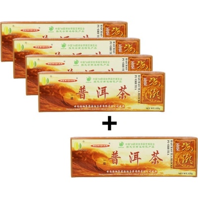 Meridian Čínský červený čaj Pu Erh na hubnutí 125 g