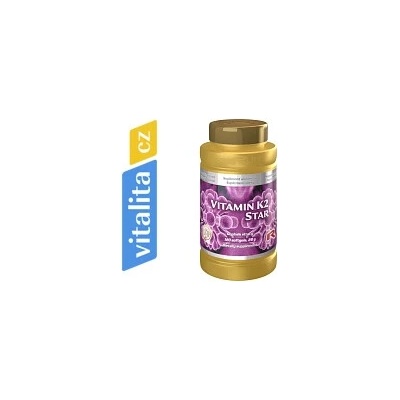 Starlife Vitamín K2 mineralizace kostí a zubů 120 tobolek