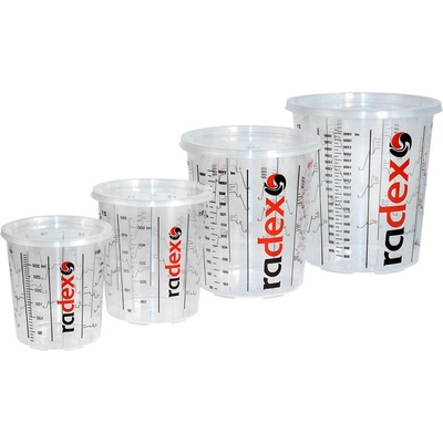 Radex Premium miešací kelímok s pomerovou mierkou 750ml