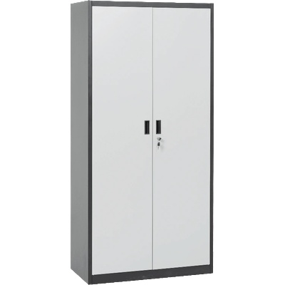 Carmen Метален шкаф за инструменти Carmen CR-1226 L SAND - черен-сребърен