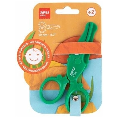 Nožnice, detské, 12 cm, APLI Kids, krokodíl