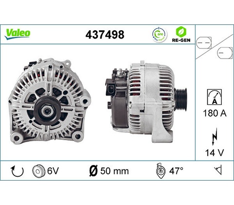 Generátor VALEO 437498