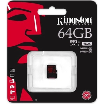 Kingston microSDHC 64GB UHS-I U3 SDCA3/64GBSP