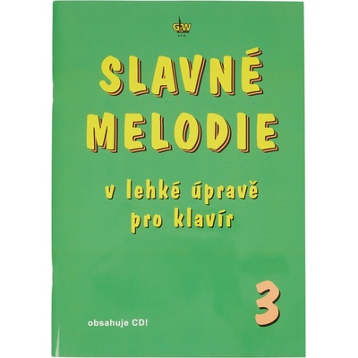 Slavné melodie v lehké úpravě pro klavír 3 – Zboží Dáma
