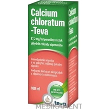 Calcium Chloratum-Teva sol.por.1 x 100 ml