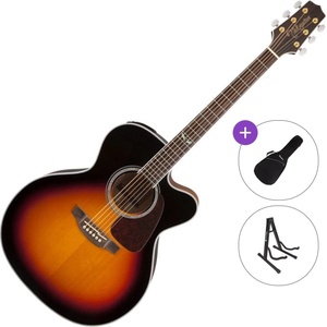 Takamine GJ72CE Standard SET Brown Sunburst Електро-акустична китара Джъмбо