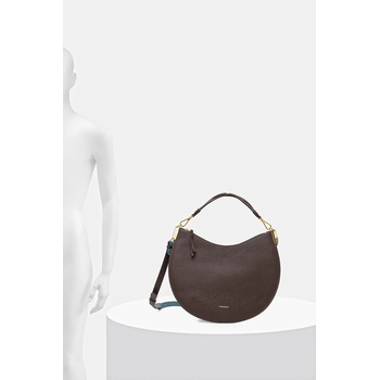 Coccinelle Кожена чанта Coccinelle COCCINELLESUNUP в черно E1 QKF 13 01 01 (E1.QKF.13.01.01)