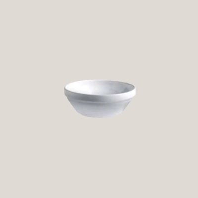 Essentiels miska na salát stohovatelná bílá 13,5 cm