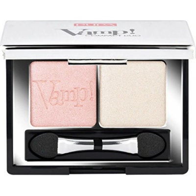 Pupa Vamp! Compact Duo Eyeshadow Očné tiene 012 Magnetic Blue 2,2 g
