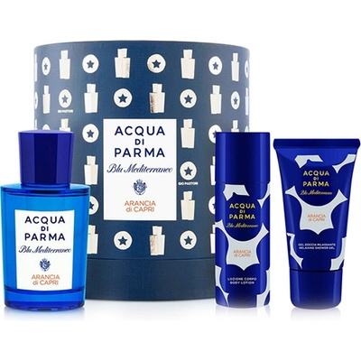 Acqua Di Parma Blu Mediterraneo Arancia Di Capri подаръчен комплект с тоалетна вода 75мл унисекс 75 мл