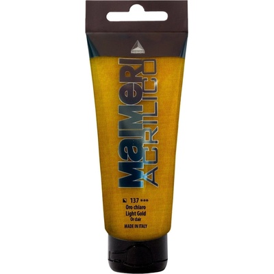 Maimeri acrilico akrylová farba light gold 137 75 ml 1 ks