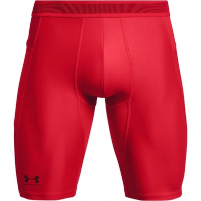 Under Armour HG ISOCHILL LONG SHORTS červené