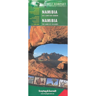 Namibia Namibie 1:1,4M automapa