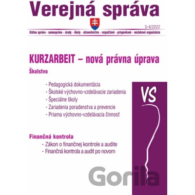 Verejná správa č. 3-4 / 2022 - Kurzarbeit, Škostvo