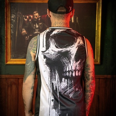 Hyraw Painted Skull biela