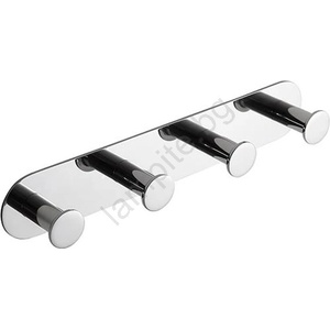 Bemeta Закачалка 25, 5x4, 5 см неръждаема стомана/сребриста (BD0028)