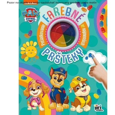Farebné pršteky - Paw Patrol