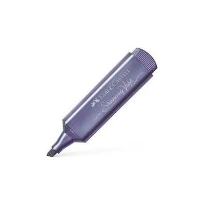 Faber-Castell 154678 Textliner 46 Metallic metalický tm. fialový