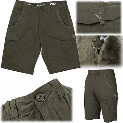 Fox Collection Combats Shorts Green Silver kraťasy, kalhoty