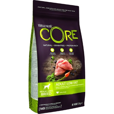 Wellness Core Wellness Dog Low Fat Adult Medium&Large morka 1,8 kg