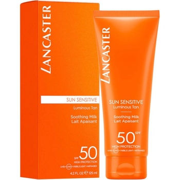 Lancaster Sun Sensitive opalovací mléko pro citlivou pokožku SPF50 125 ml