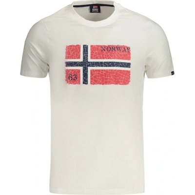 Norway 1963 Мъжка тениска с къс ръкав norway 1963, Размер xl, Цвят Бял (866020_biwhite)