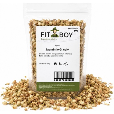 FITBOY Jasmín květ celý 100 g